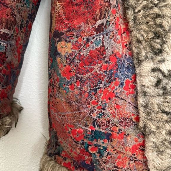 Handmade reversible faux fur coat - Picture 4 of 7